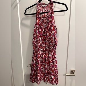 Parker sleeveless printed dress. Size small